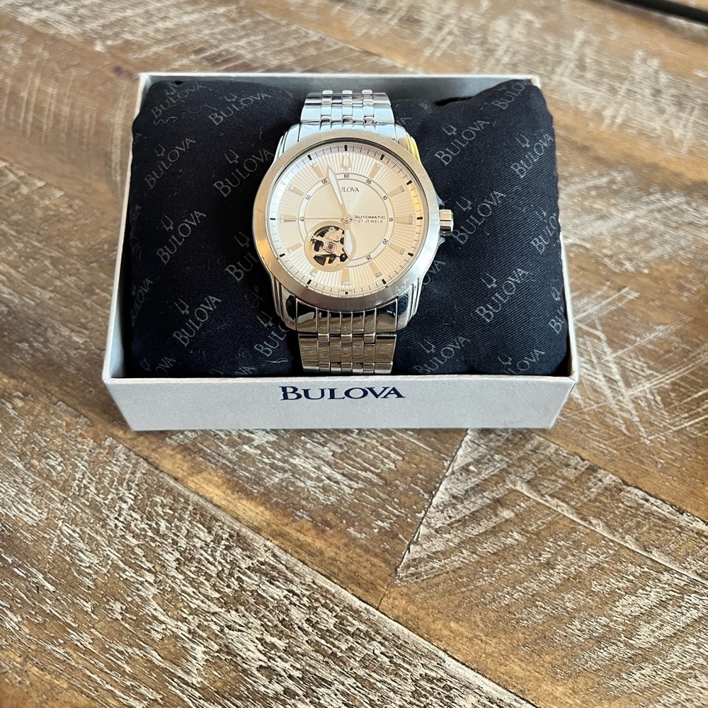 Bulova C877597 Automatic 21 Jewels Stainless Steel Men's Watch